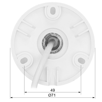KAMERA IP TC-C38WS SPEC:I5/E/Y/M/2.8MM/V4.0 - 8 Mpx 4K UHD 2.8 mm TIANDY